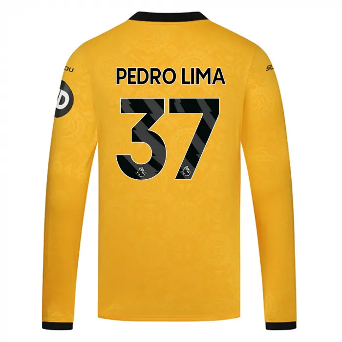 Wolverhampton Wanderers Store | Shop Official 2025-26 Wolves Home Shirt – LS PEDRO LIMA 37 Wolves Gear